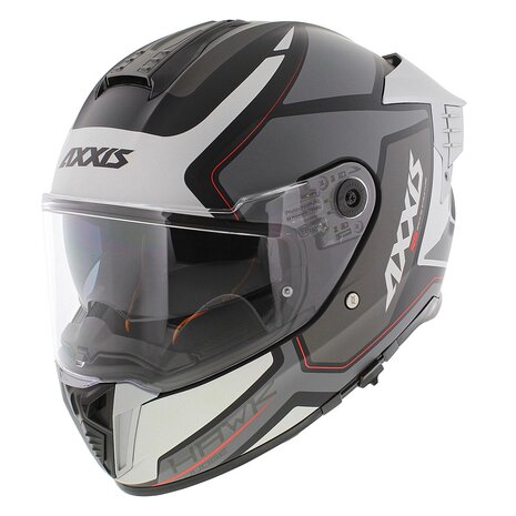Axxis Hawk SV Evo full face helmet Judge B2 matt grey titanium