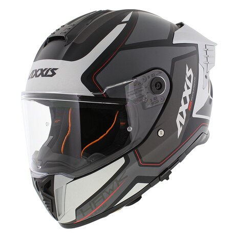 Axxis Hawk SV Evo full face helmet Judge B2 matt grey titanium