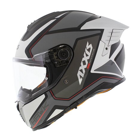 Axxis Hawk SV Evo full face helmet Judge B2 matt grey titanium