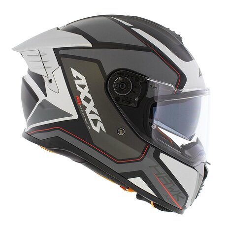 Axxis Hawk SV Evo full face helmet Judge B2 matt grey titanium