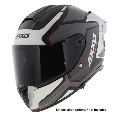Axxis Hawk SV Evo full face helmet Judge B2 matt grey titanium