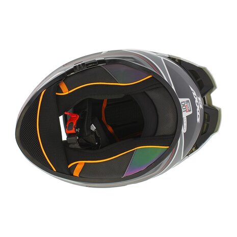Axxis Hawk SV Evo full face helmet Judge B2 matt grey titanium