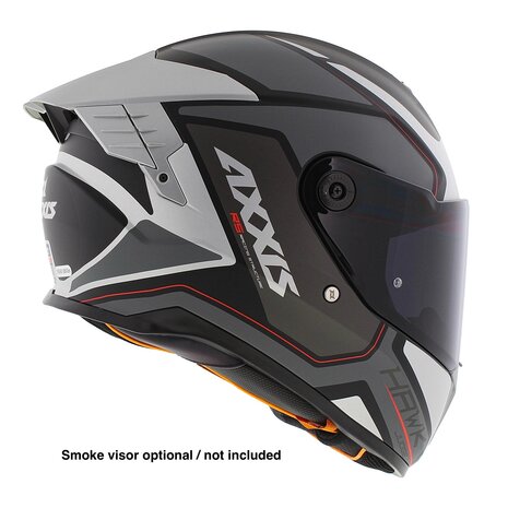 Axxis Hawk SV Evo full face helmet Judge B2 matt grey titanium