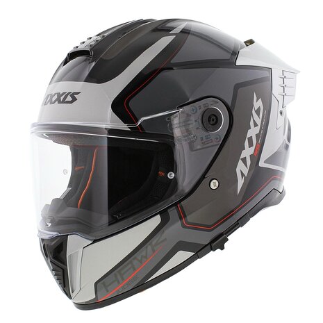 Axxis Hawk SV Evo full face helmet Judge B2 gloss grey titanium