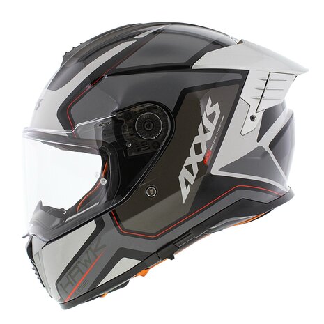 Axxis Hawk SV Evo full face helmet Judge B2 gloss grey titanium