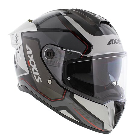 Axxis Hawk SV Evo full face helmet Judge B2 gloss grey titanium