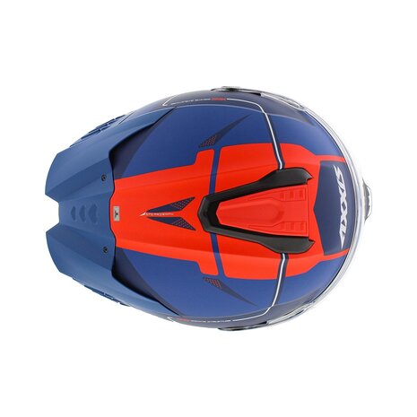 Axxis Hawk SV Evo full face helmet Spear C5 matt blue red