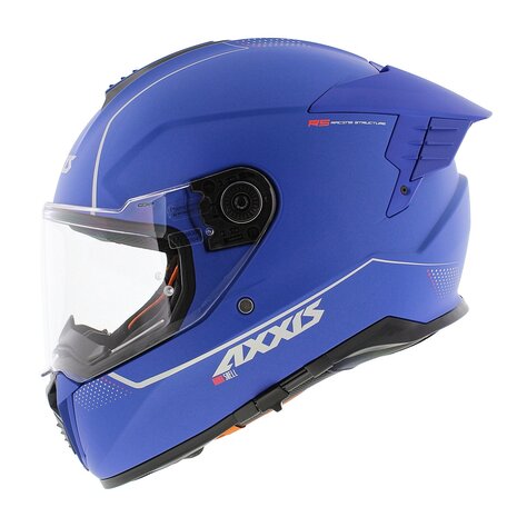 Axxis Hawk SV Evo full face helmet solid A7 matt blue