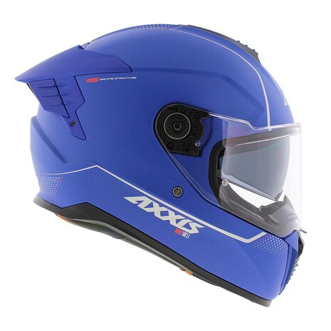 Axxis Hawk SV Evo full face helmet solid A7 matt blue