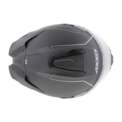 Axxis Hawk SV Evo full face helmet solid matt titanium
