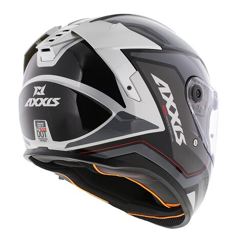 Axxis Hawk SV full face helmet Judge B2 gloss grey titanium