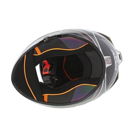 Axxis Hawk SV full face helmet Judge B2 gloss grey titanium