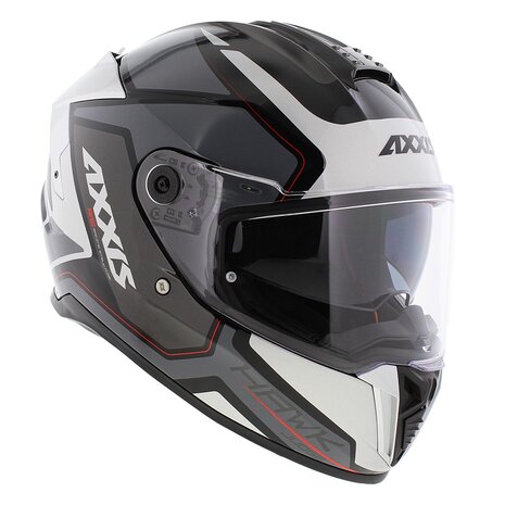 Axxis Hawk SV full face helmet Judge B2 gloss grey titanium