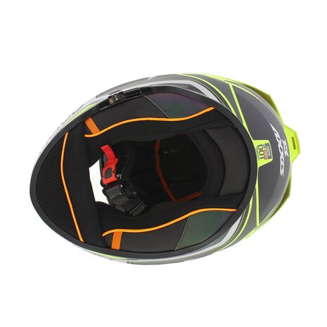 Axxis Hawk SV full face helmet Judge B3 matt yellow silver black