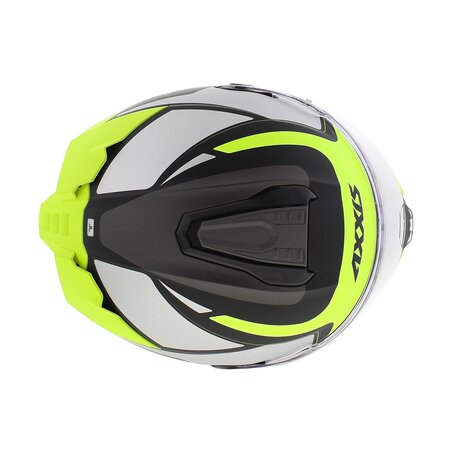 Axxis Hawk SV full face helmet Judge B3 matt yellow silver black