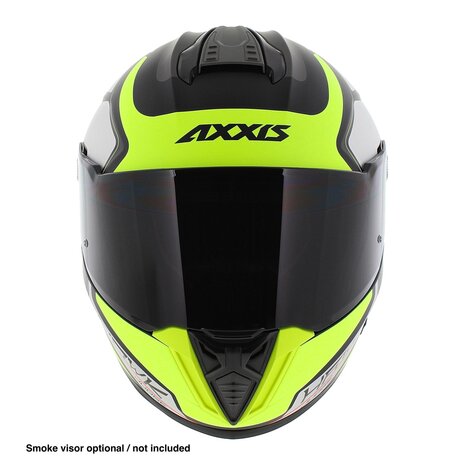 Axxis Hawk SV full face helmet Judge B3 matt yellow silver black
