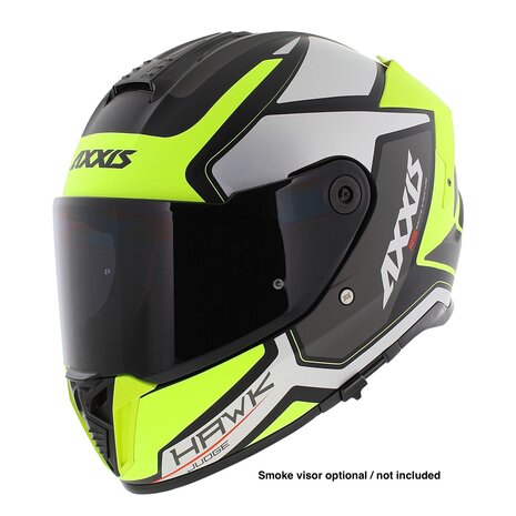 Axxis Hawk SV full face helmet Judge B3 matt yellow silver black