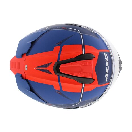 Axxis Hawk SV full face helmet Spear C5 matt blue red