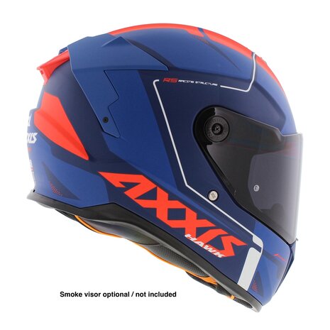 Axxis Hawk SV full face helmet Spear C5 matt blue red