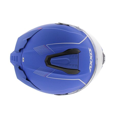 Axxis Hawk SV full face helmet solid A7 matt blue