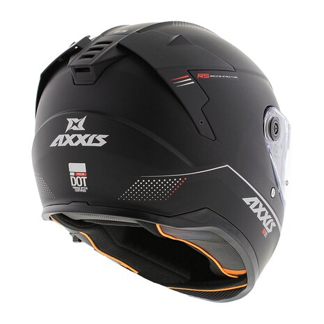 Axxis Hawk SV full face helmet solid matt black