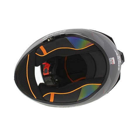 Axxis Hawk SV full face helmet solid matt titanium