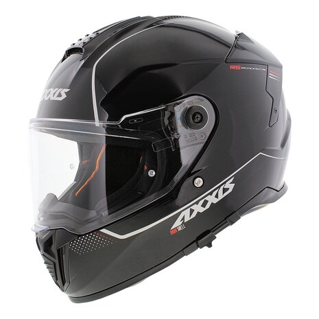Axxis Hawk SV full face helmet solid A1 gloss black