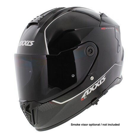 Axxis Hawk SV full face helmet solid A1 gloss black