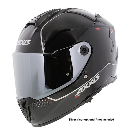 Axxis Hawk SV full face helmet solid A1 gloss black