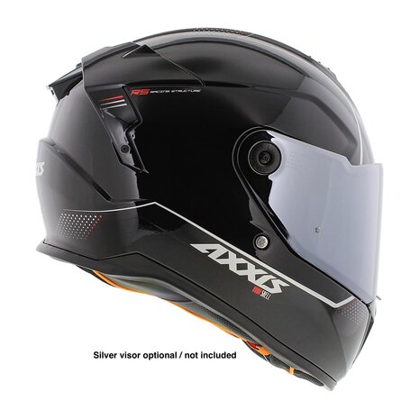 Axxis Hawk SV full face helmet solid A1 gloss black