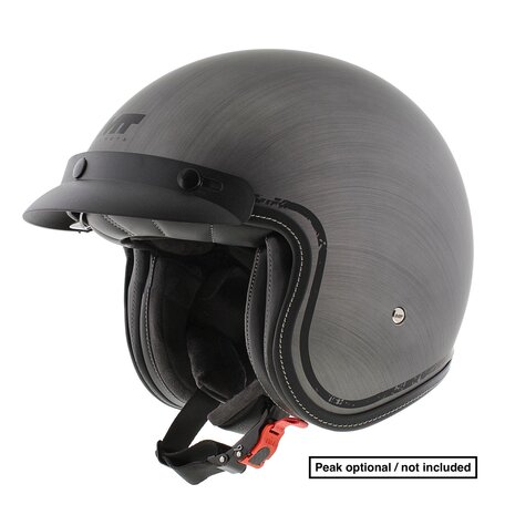 MT Le Mans II SV S Helmet Brushed matt titanium