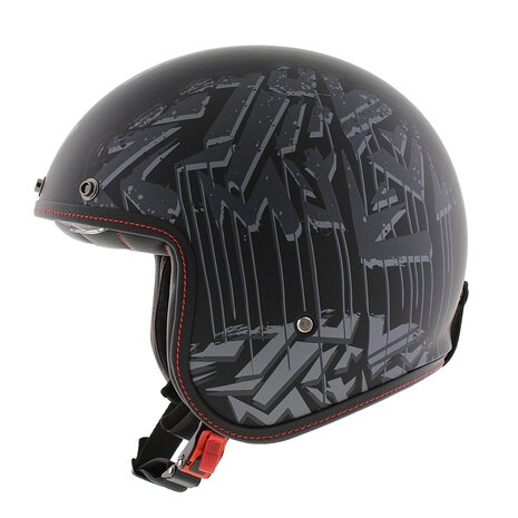 MT Le Mans II SV S Helmet Dystopic matt back