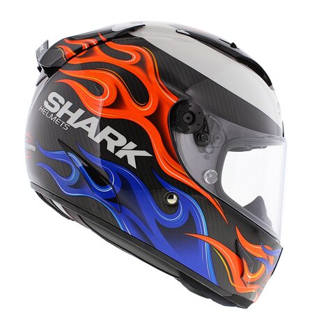 Shark Race-R Pro Carbon Lorenzo 2019 full face helmet - Black Blue Red