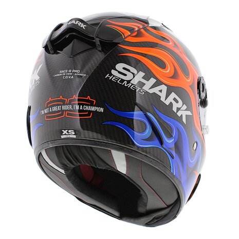 Shark Race-R Pro Carbon Lorenzo 2019 full face helmet - Black Blue Red