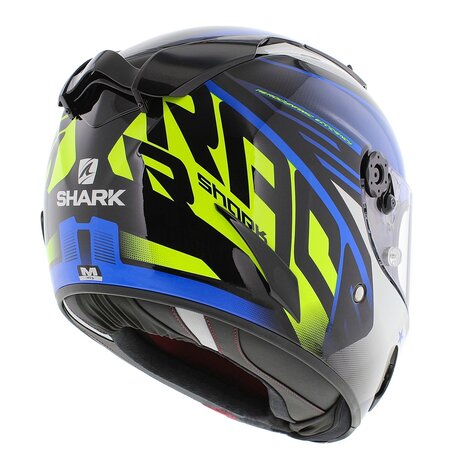 Shark Race-R Pro Aspy full face helmet - Black Blue Yellow