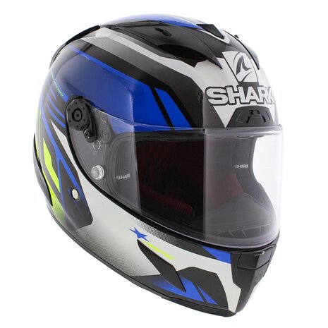 Shark Race-R Pro Aspy full face helmet - Black Blue Yellow
