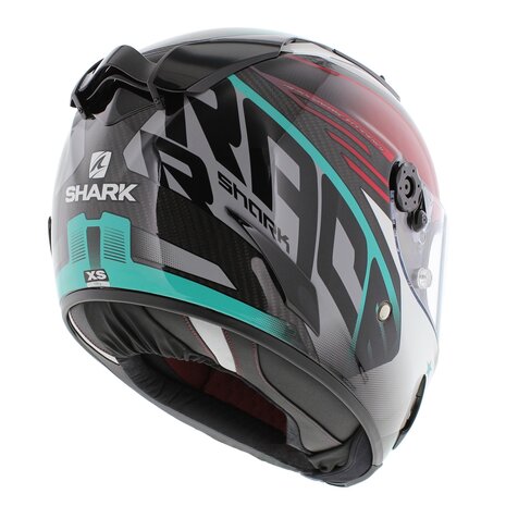 Shark Race-R Pro Carbon Aspy full face helmet - Black Blue Red
