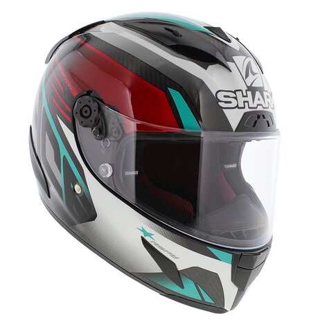 Shark Race-R Pro Carbon Aspy full face helmet - Black Blue Red