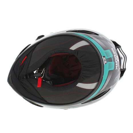 Shark Race-R Pro Carbon Aspy full face helmet - Black Blue Red