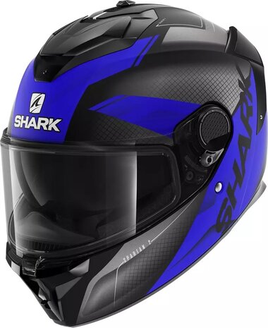 Shark Spartan GT Elgen - Size XXL - matt black blue - Full face sports touring motorcycle helmet