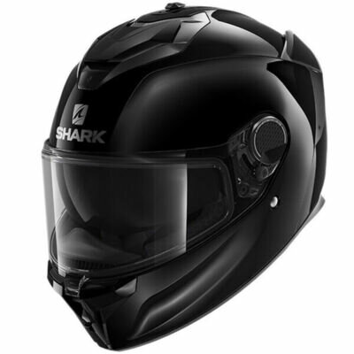 Shark Spartan GT Solid Gloss Black - Size XS - Fullface motorcycle helmet