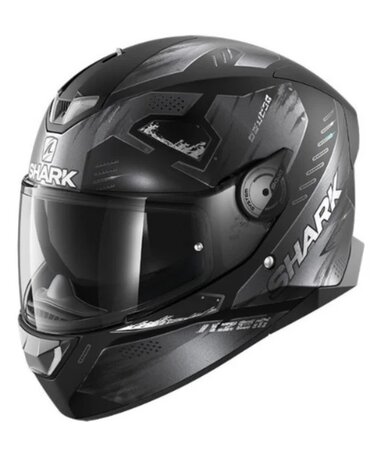 Shark Skwal 2 helmet Venger KAA - Matt Black Anthracite - Size XS