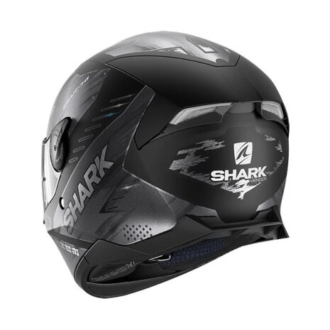 Shark Skwal 2 helmet Venger KAA - Matt Black Anthracite - Size XS