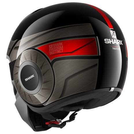 Shark Street Drak motorcycle helmet - Tribute RM black red - Size XS