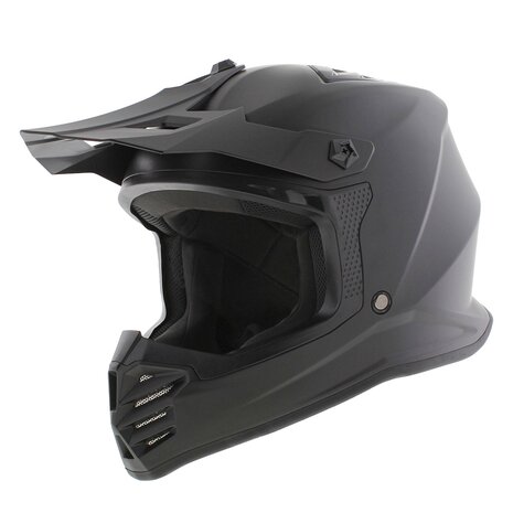 Vito Bambino children MX helmet matt black - motor cross