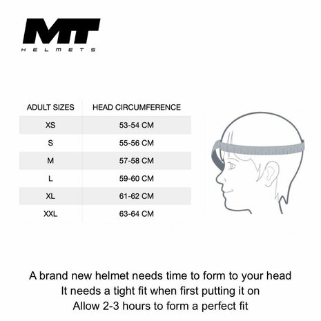 MT Genesis SV helmet gloss grey