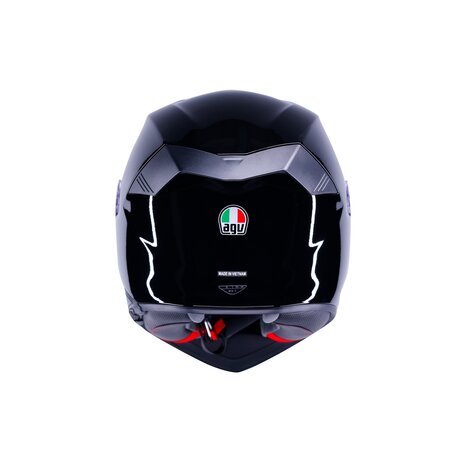 AGV K5 helmet Mono solid gloss black