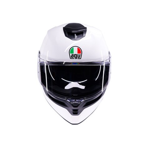 AGV K5 helmet Mono solid gloss white