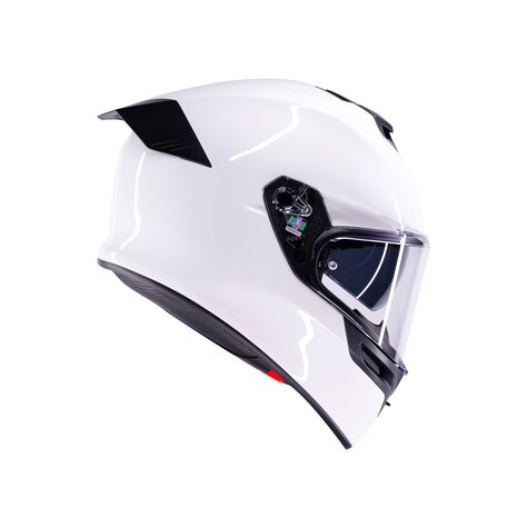 AGV K5 helmet Mono solid gloss white