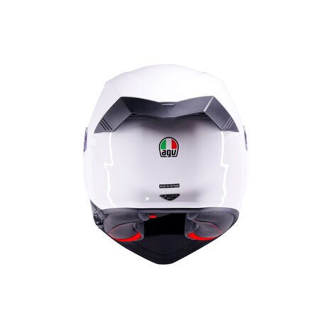 AGV K5 helmet Mono solid gloss white